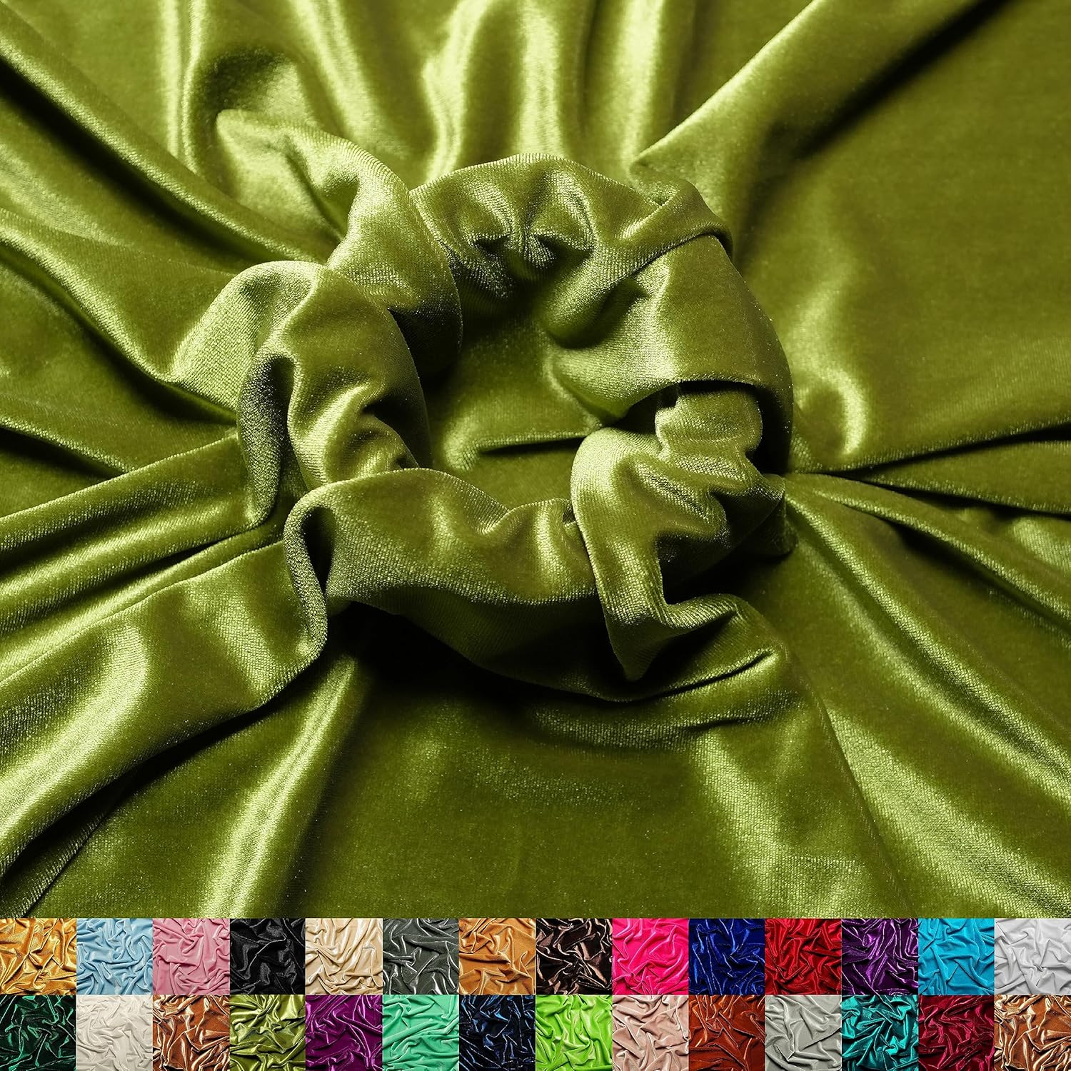 Ice Fabrics Stretch Velvet Fabric - Soft Stretchy 60in Wide