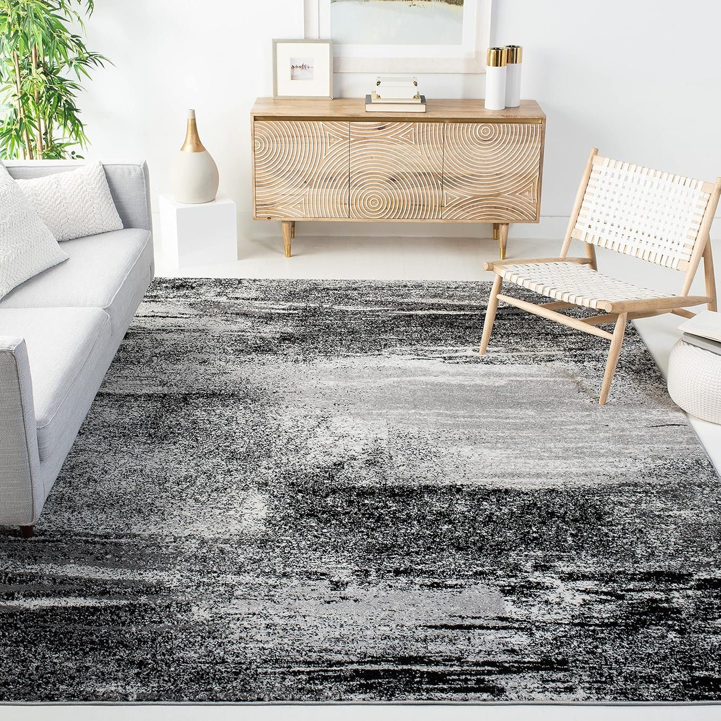 SAFAVIEH Adirondack Collection Area Rug - Modern Abstract Design