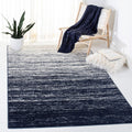 SAFAVIEH Adirondack 4 ft Square Rug - Modern Ombre, Durable Comfort