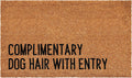 Complimentary Dog Hair with Entry Doormat (24 in x 48 in) - Durable