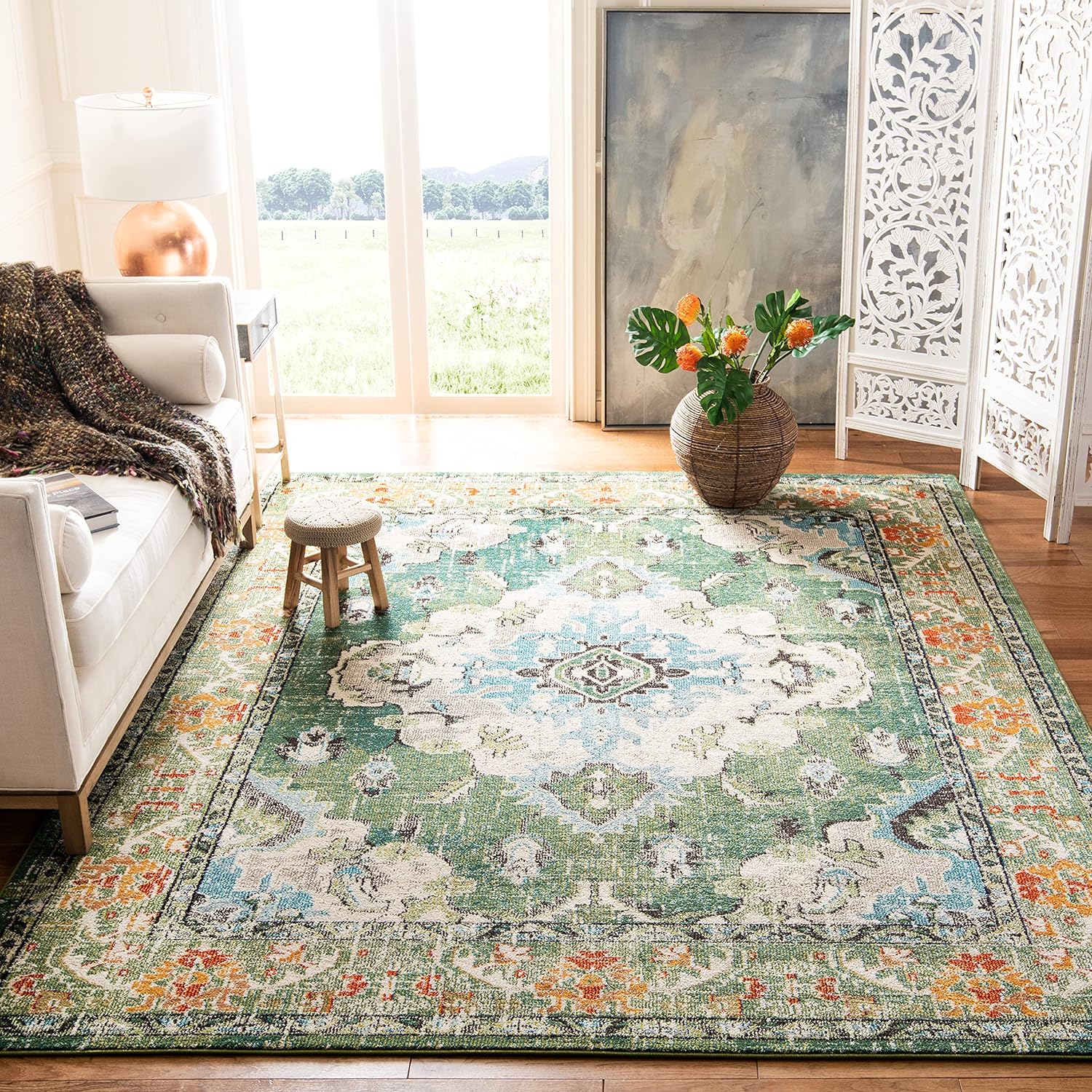 SAFAVIEH Monaco Collection X-Large Area Rug - Stylish & Durable