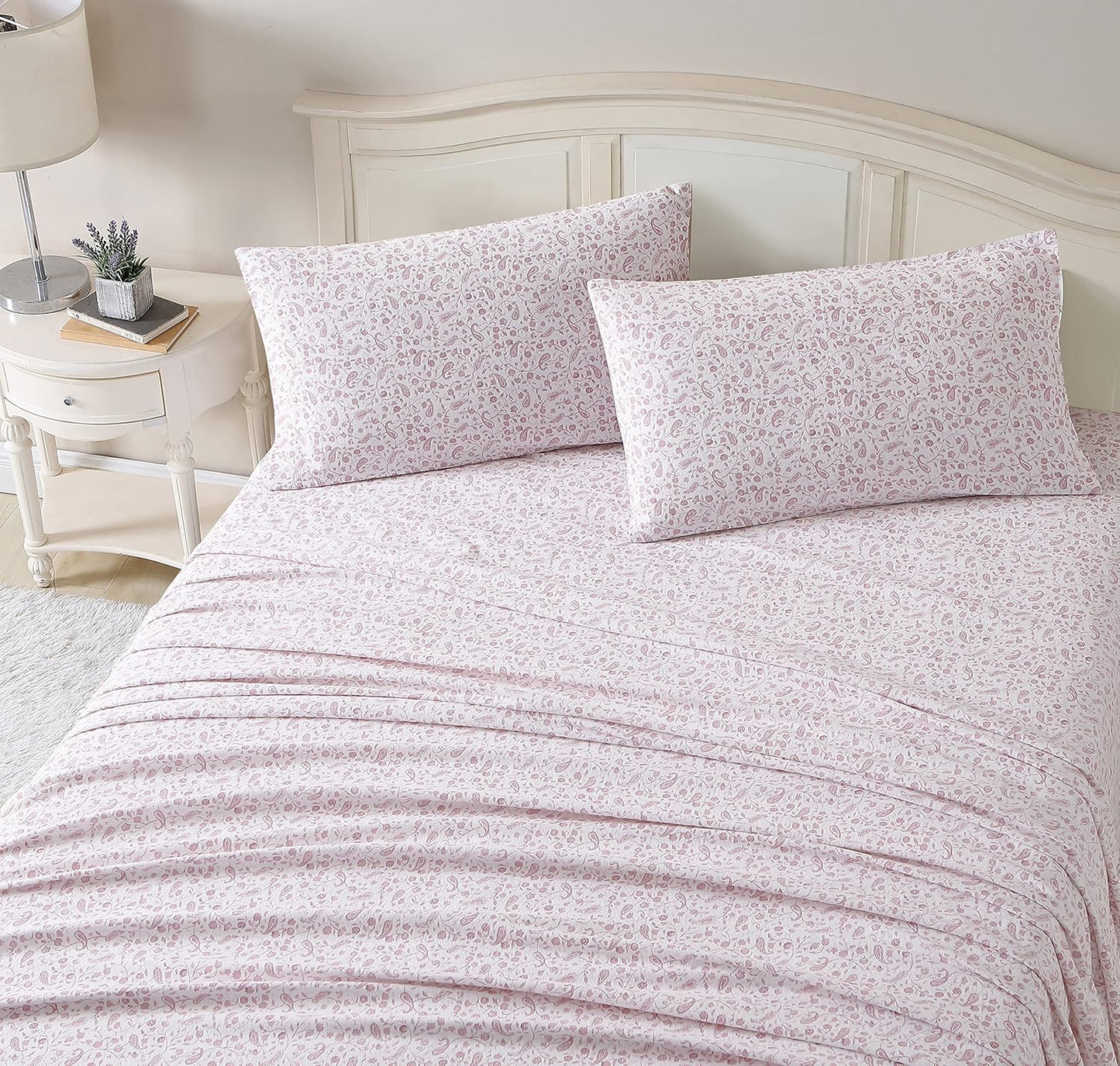 Cotton Flannel Bedding Set for Full Size Beds by Laura Ashley