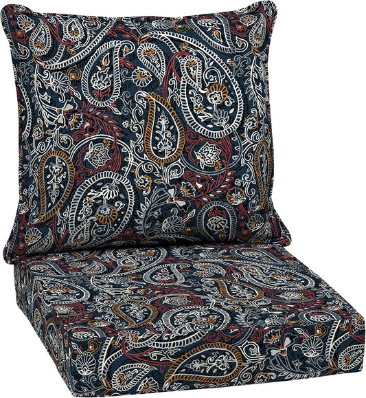 Arden Outdoor Deep Seat Cushion Set for Patio Furniture Comfort