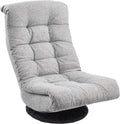 Basics Swivel Foam Lounge Chair: Adjustable Comfort in Grey