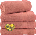Cotton Paradise 4 Piece Turkish Bath Towels Set - Plush 600 GSM