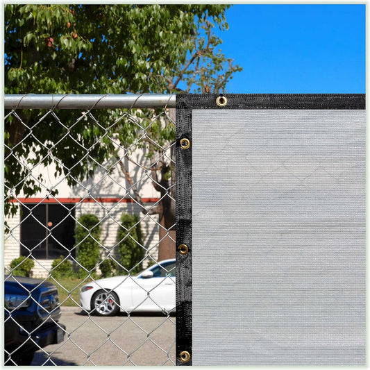ColourTree 2ft x 20ft Grey Shade Cloth - 90% Sunblock for Pets