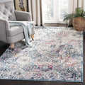 SAFAVIEH Madison 4 ft x 6 ft Accent Rug - Durable Navy Teal