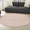 Nourison Home Essentials 6ft Round Pink Fabric Outdoor Rug Review