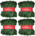 50 Foot Garland for Christmas Decorations - Thick Non-Lit Green