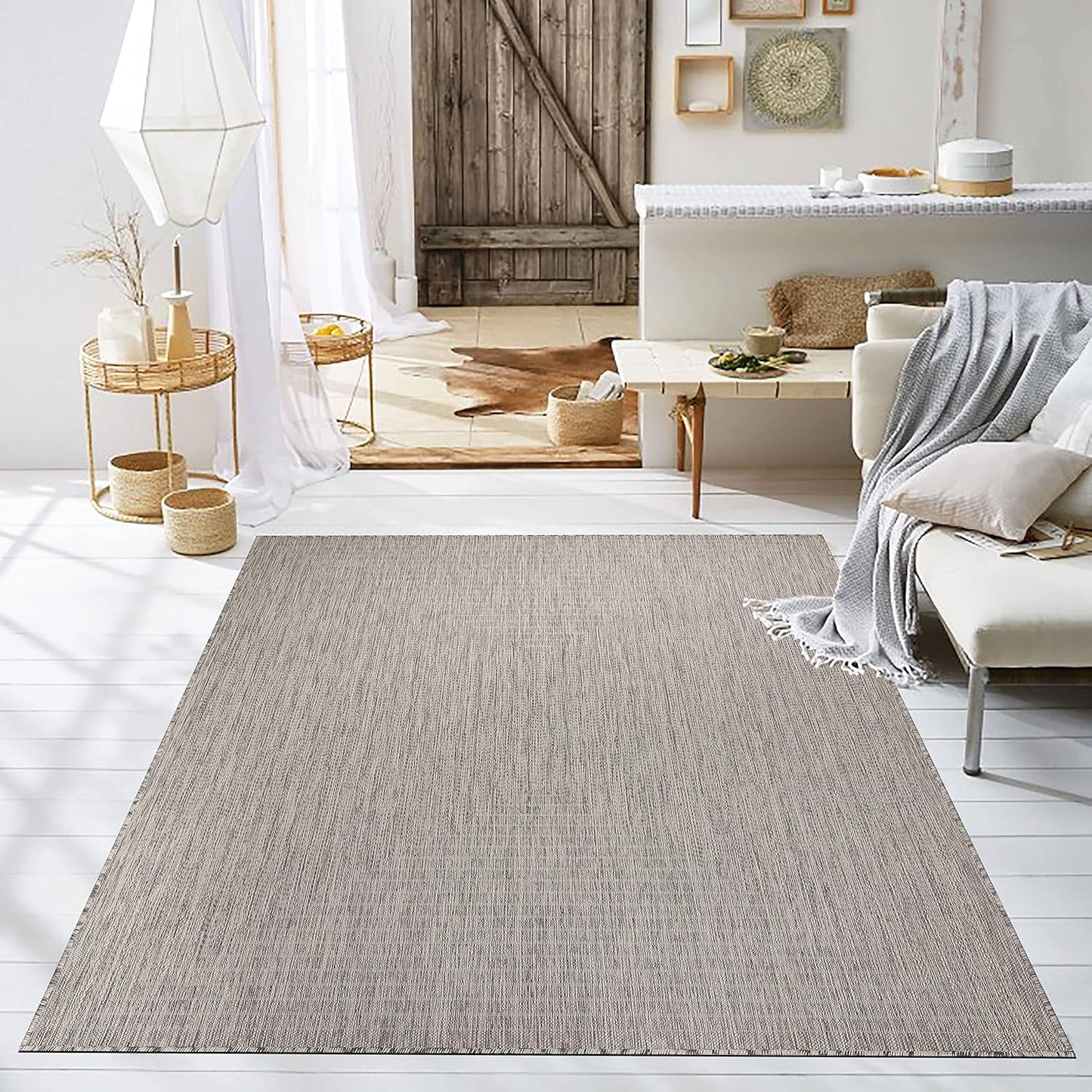 Adiva Rugs Outdoor Indoor Area Rug for All Seasons and Spaces