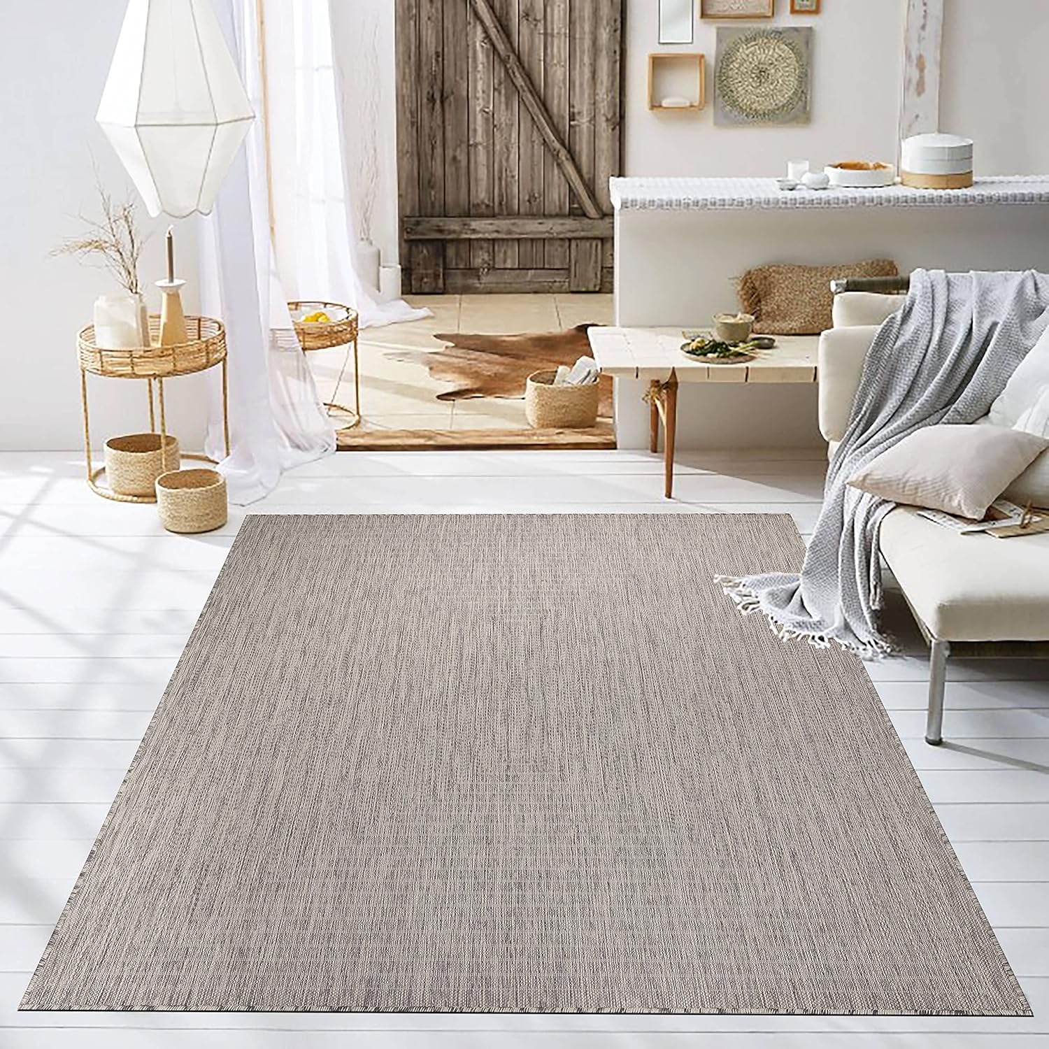 Adiva Rugs Outdoor Indoor Area Rug for All Seasons and Spaces