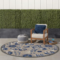 Nourison Home Aloha Indoor/Outdoor Round Area Rug for Versatile Use