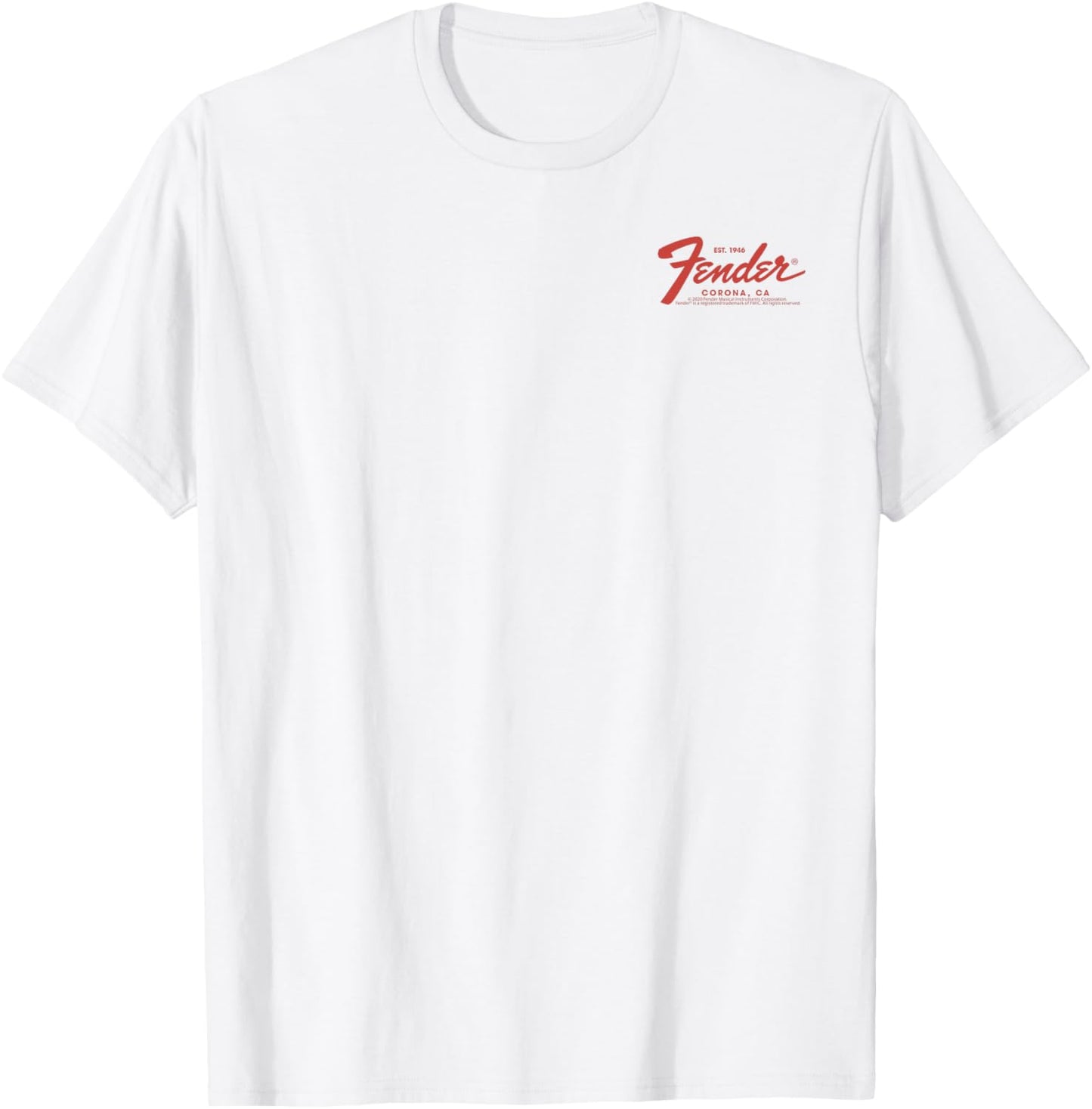 Fender Vintage Guitar Tee - Iconic Logo Style