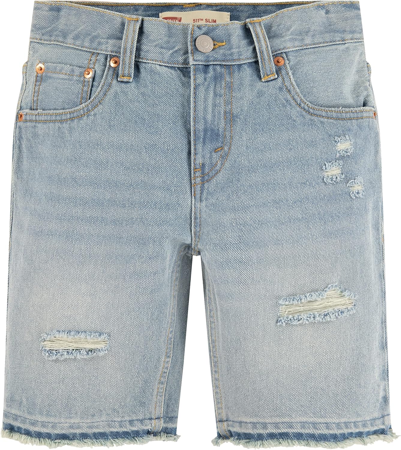 Levi's Boys 511 Slim Fit Denim Shorts for Comfort and Style