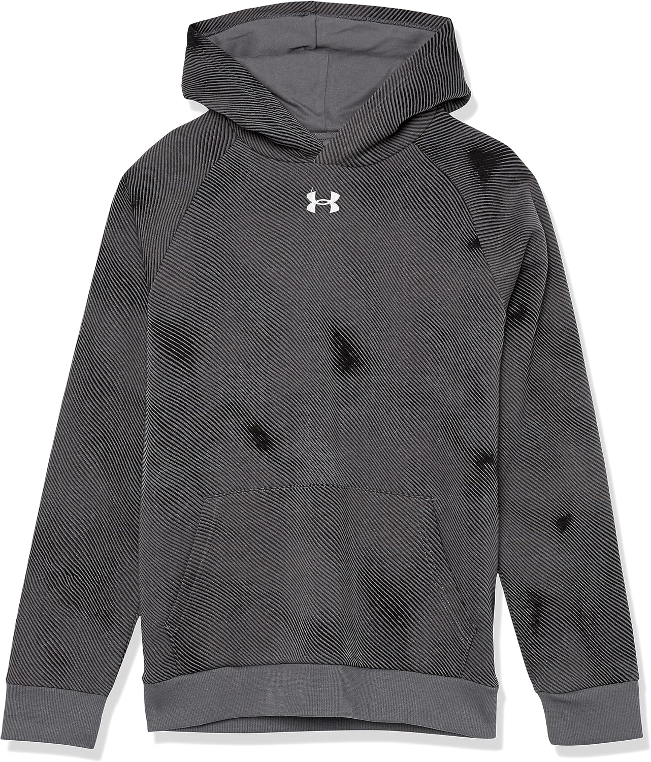Under Armour Boys' Rival Fleece Printed Hoodie for Comfort