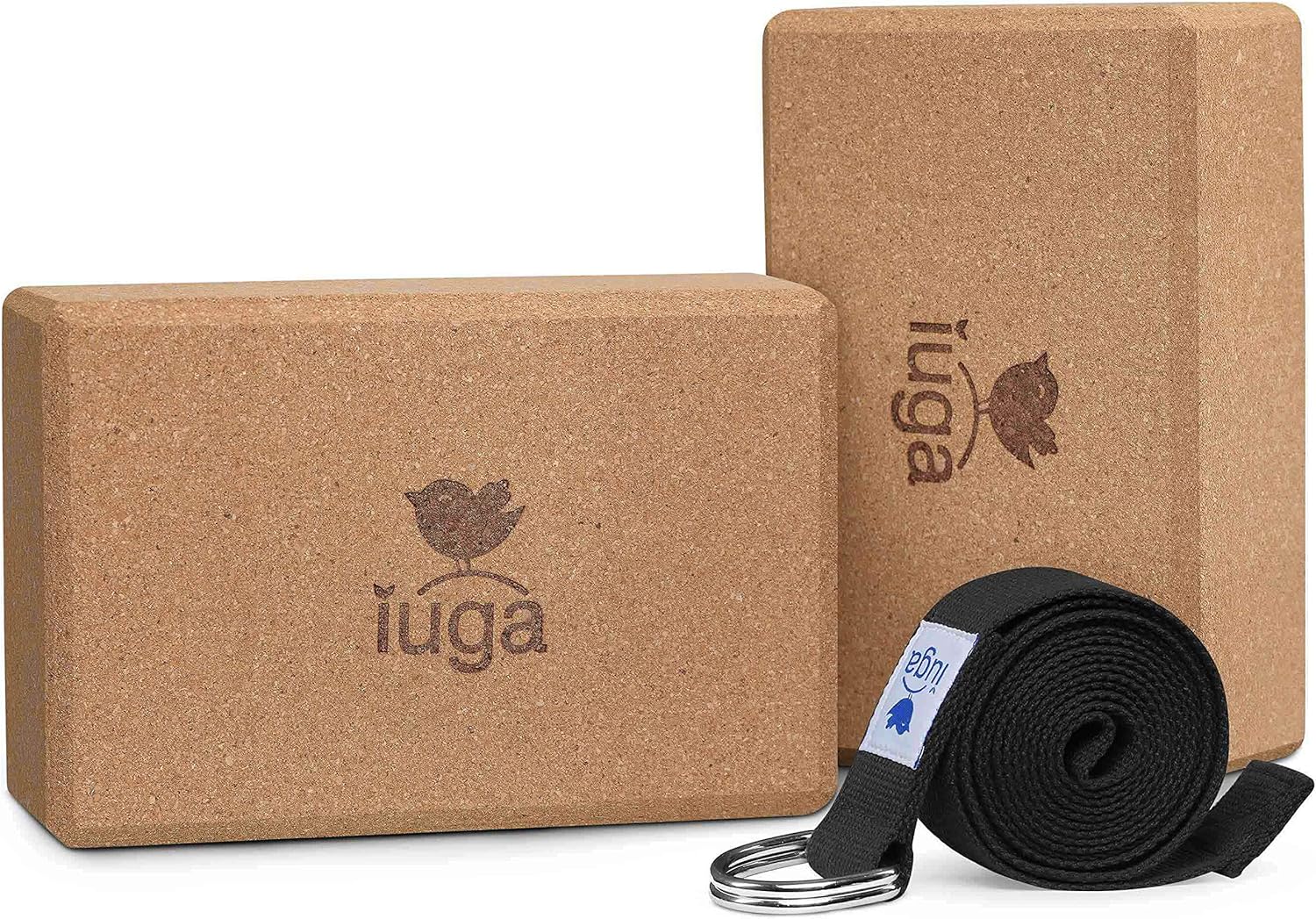 IUGA Yoga Blocks 2 Pack: Enhance Balance!
