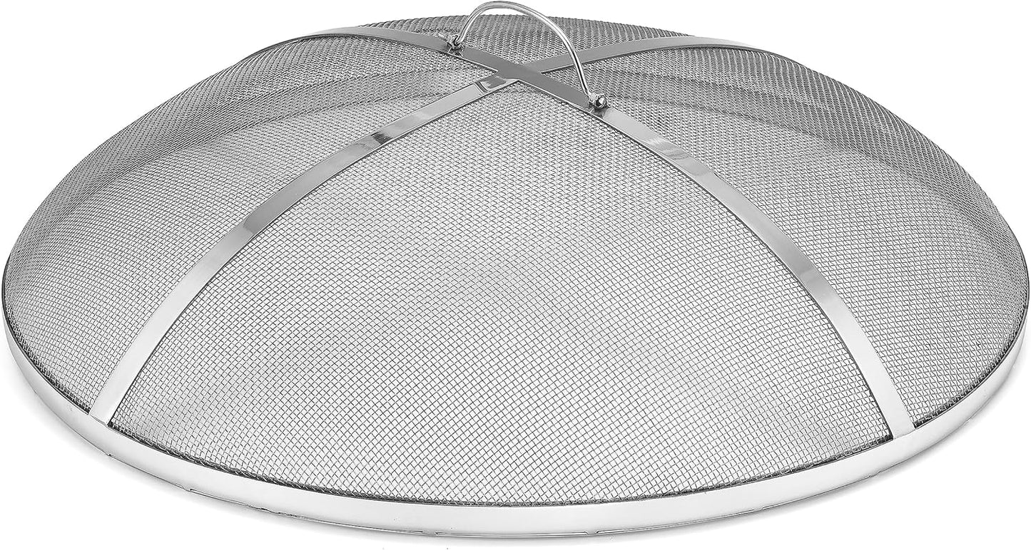 27 Inch Stainless Steel Fire Pit Spark Screen for Safety