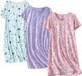 PNAEONG Women's Cotton Nightgown Sleepdress - Comfortable Everyday