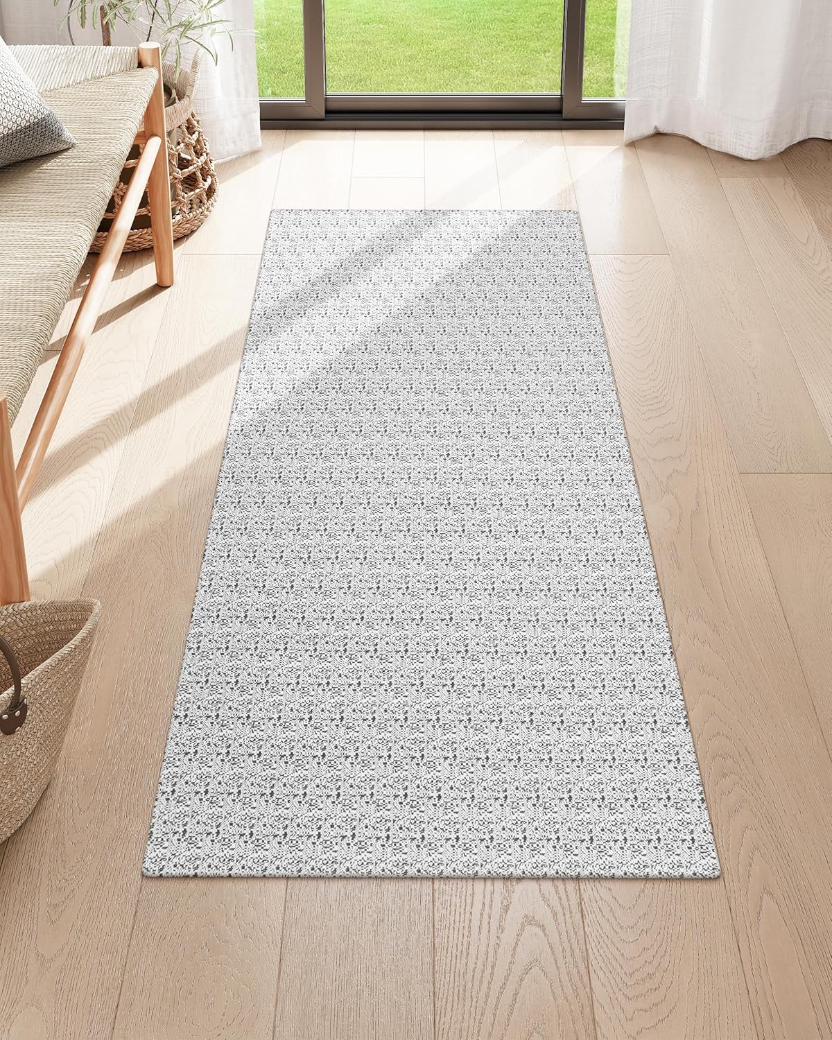 Collive Runners for Hallway, Non Slip Kitchen Runner Rug