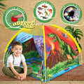 Dino Super Dome with Roar Button and LED Lights - Epic Kids Tent