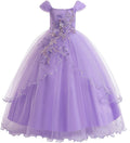 Weileenice Vintage Off The Shoulder Flower Girl Dress - Elegant