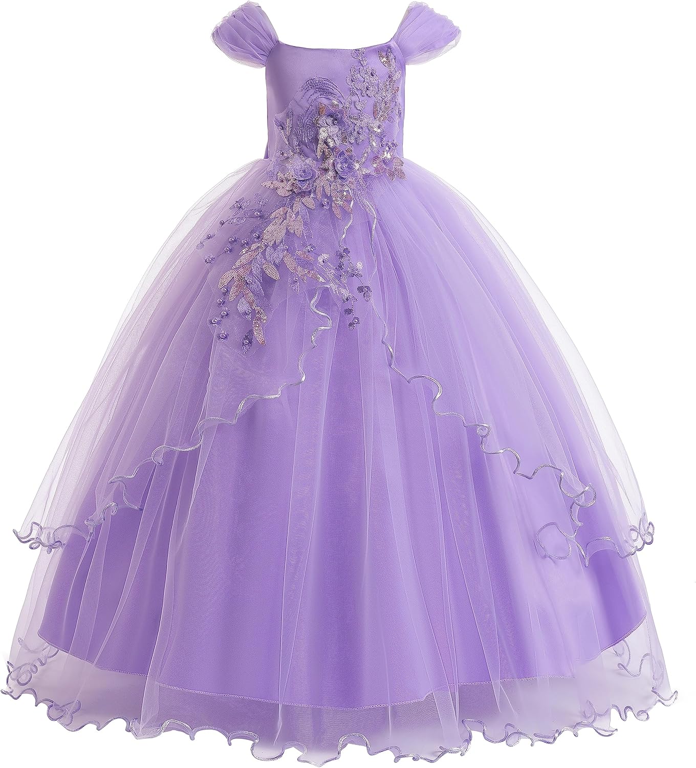 Vintage Off The Shoulder Flower Girl Dress for Special Occasions