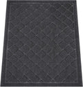 Front Door Mat Indoor Outdoor 48 x 36 - Heavy Duty Low Profile Welcome