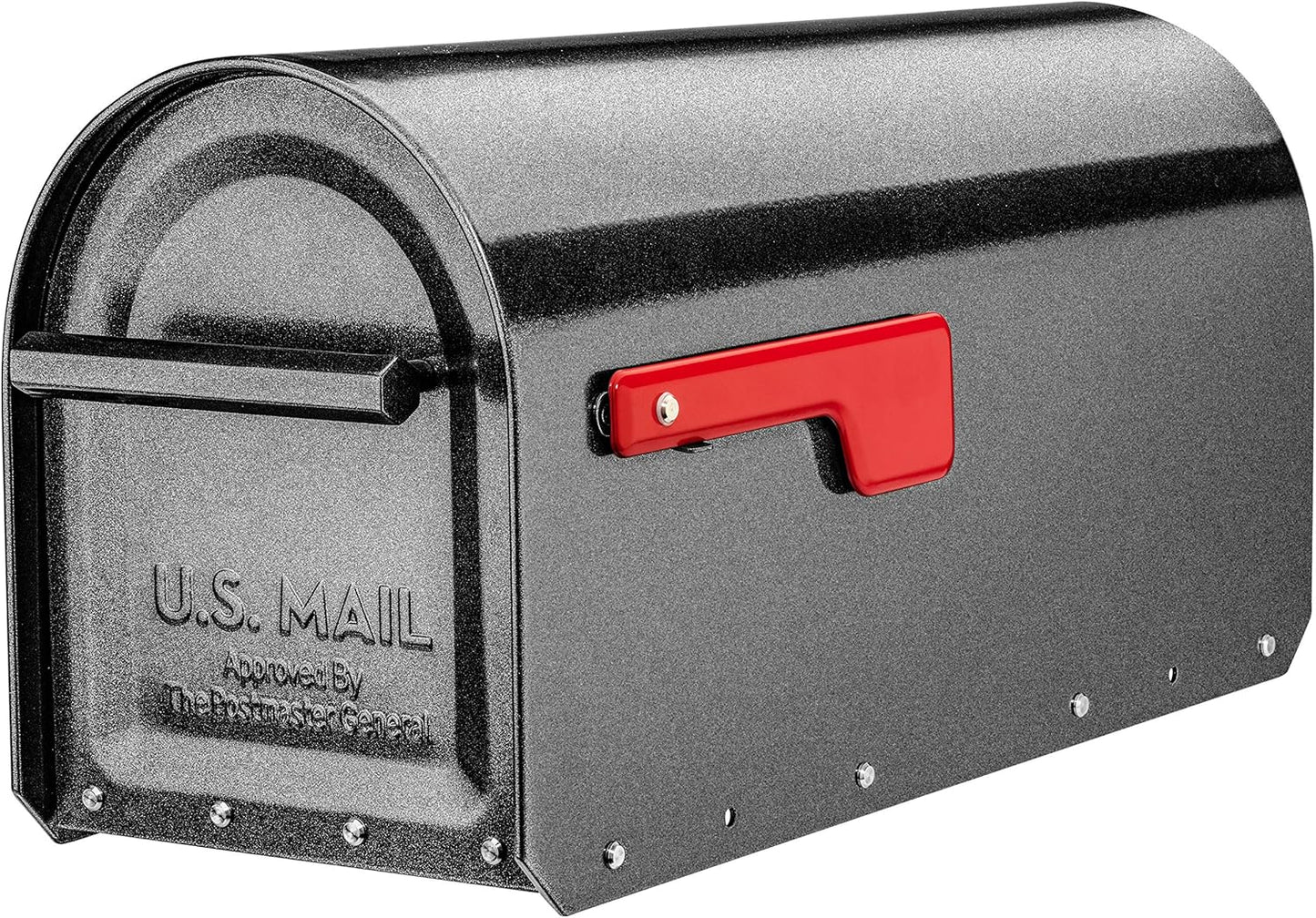 Sequoia Heavy Duty Steel Mailbox with Magnetic Latch for Curbside