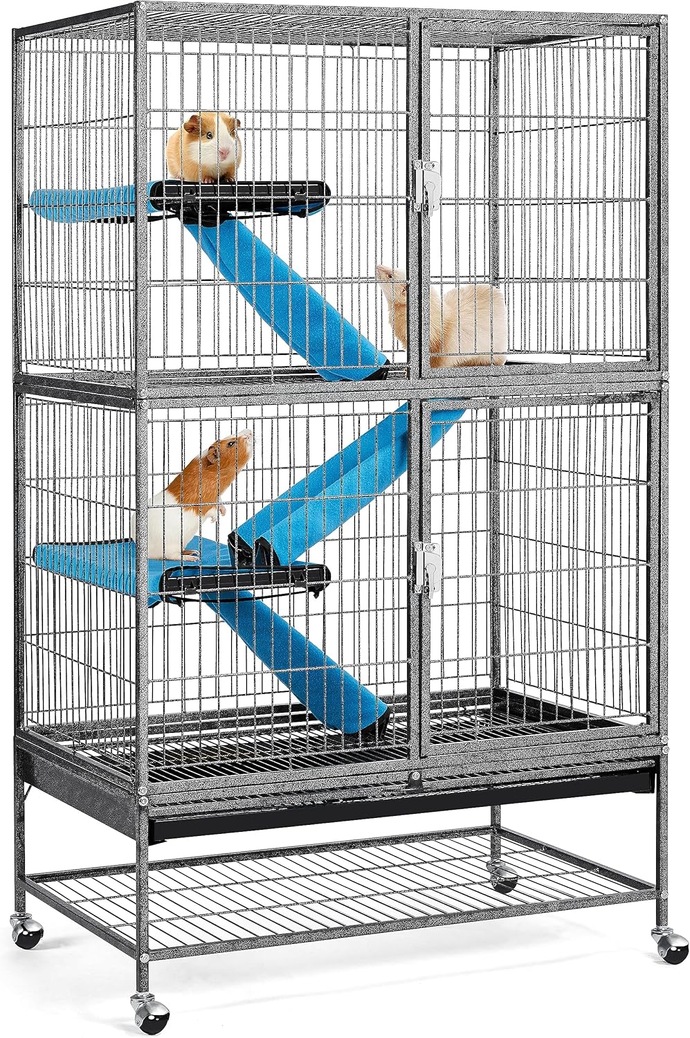 Yaheetech 54in Rolling Ferret Cage for Small Animals and Pets