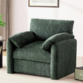 Chenille Oversized Armchair for Living Room & Bedroom Comfort