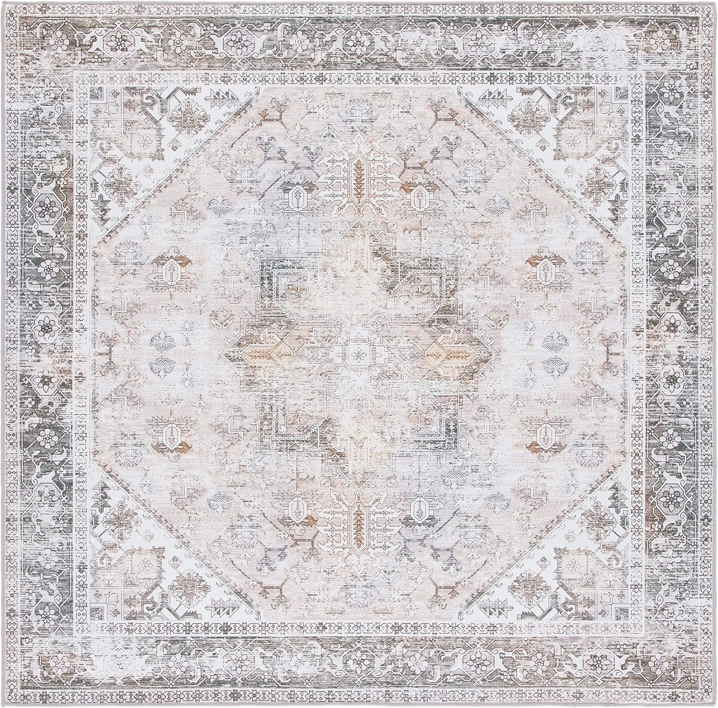 SAFAVIEH Washable Rug Tucson Collection - Stylish & Durable