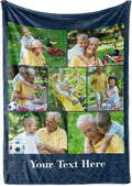 Custom Blanket with Picture and Text - Personalized Photo (Style TTSH)