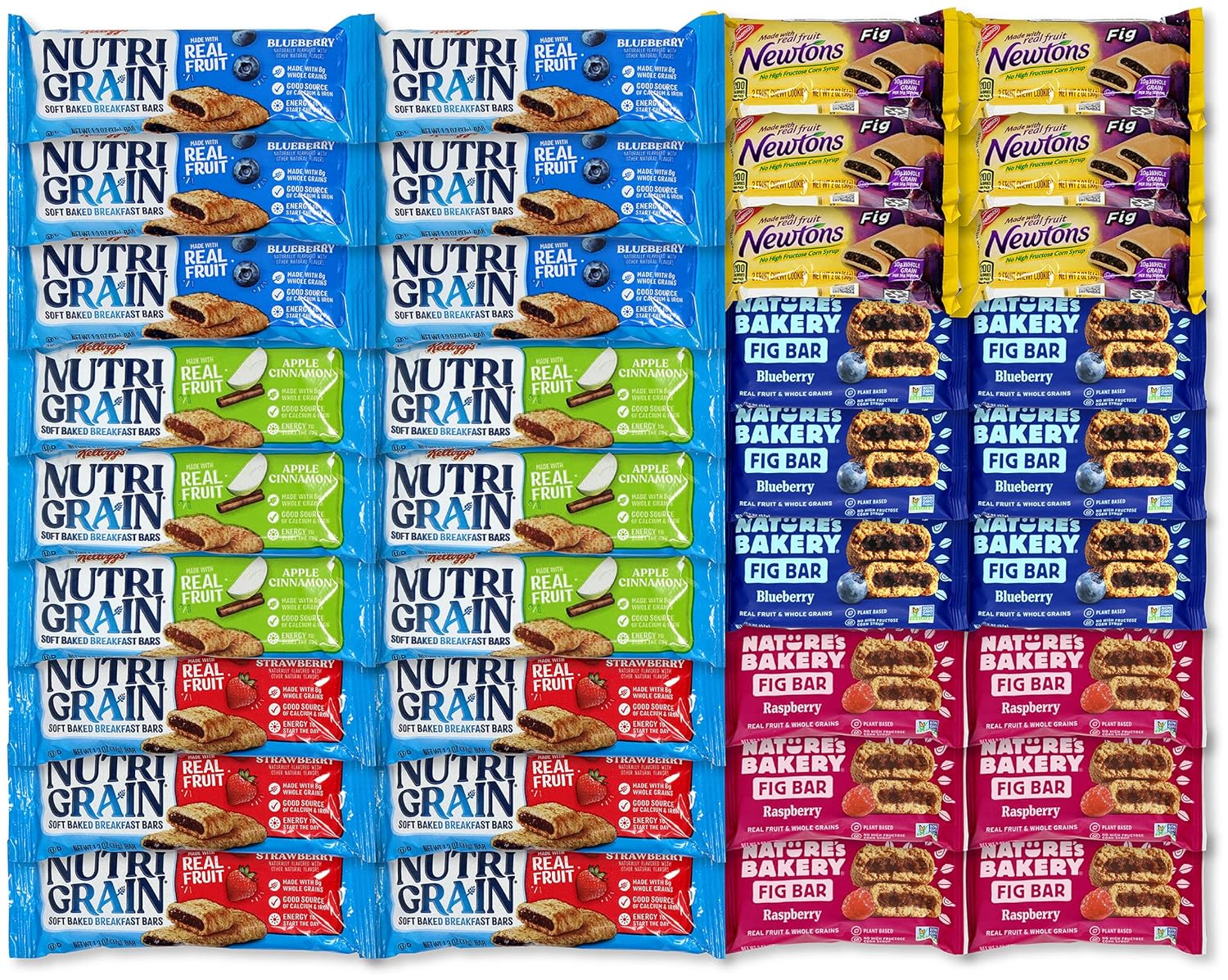 Niro Assortment Healthy Snack Bars Variety Pack for Everyone