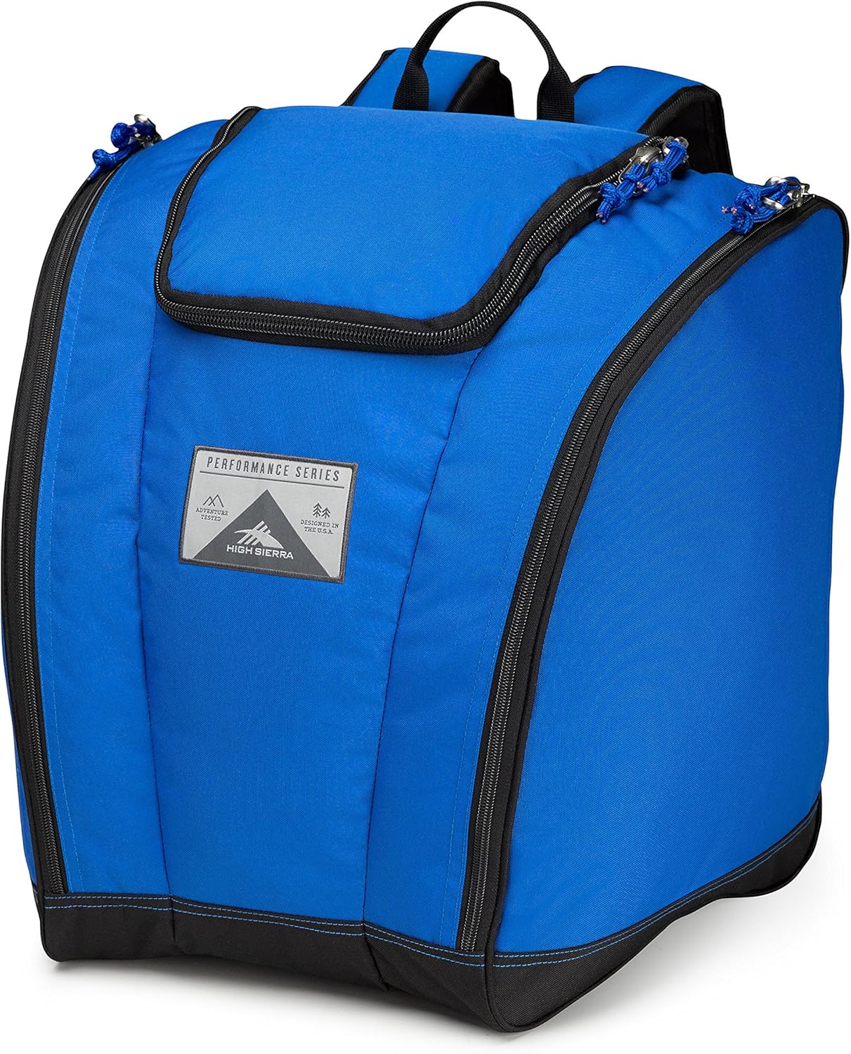 High Sierra Ski Boot Bag Backpack, Vivid Blue - Organize with Ease!