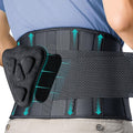 Back Brace for Men Lower Back Pain Relief with 3D Silicone Pad - XXL
