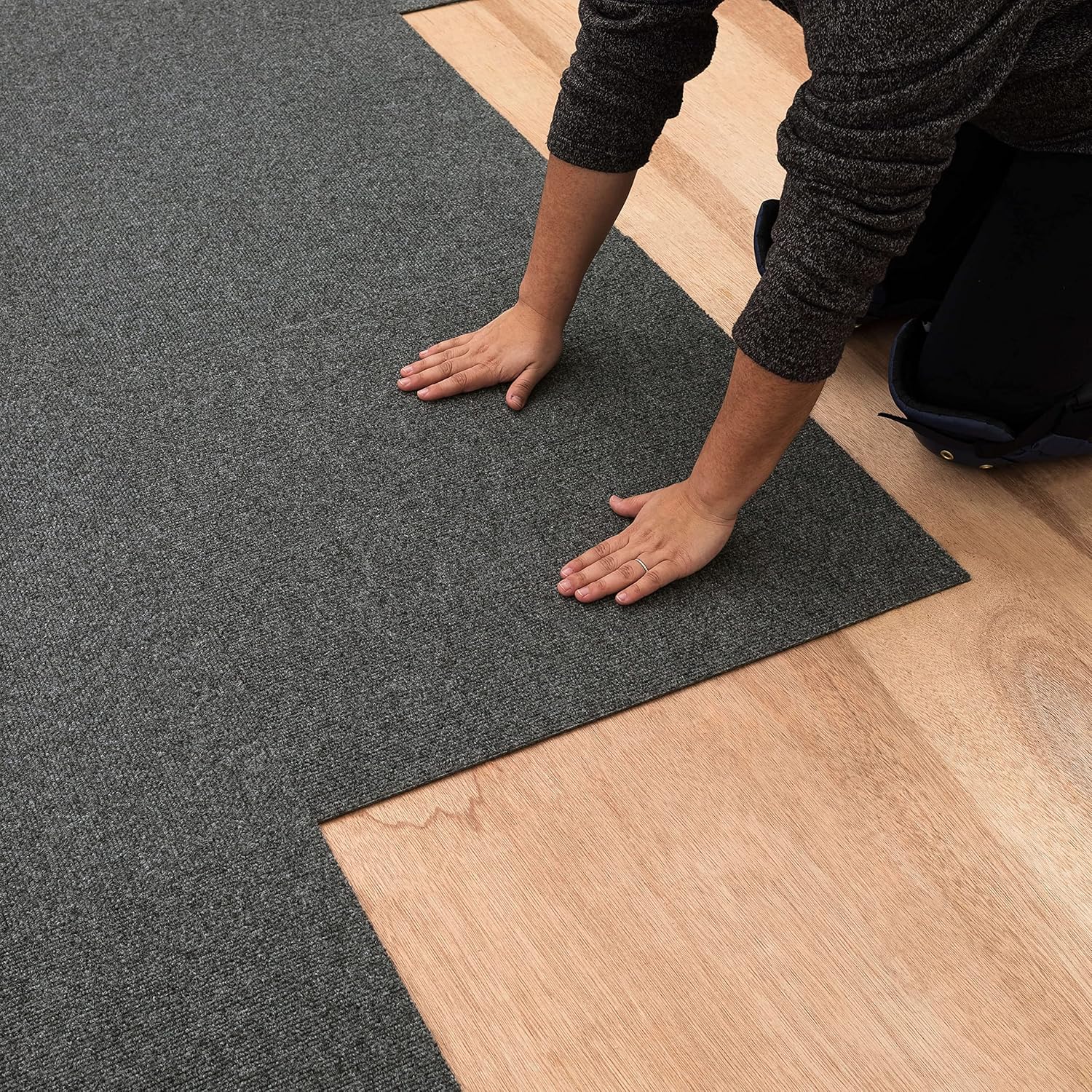 Peel and Stick Carpet Tile for Indoor and Outdoor Use