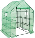 SUNGIFT Spacious Walk-in Greenhouse - Grow Herbs & Flowers!