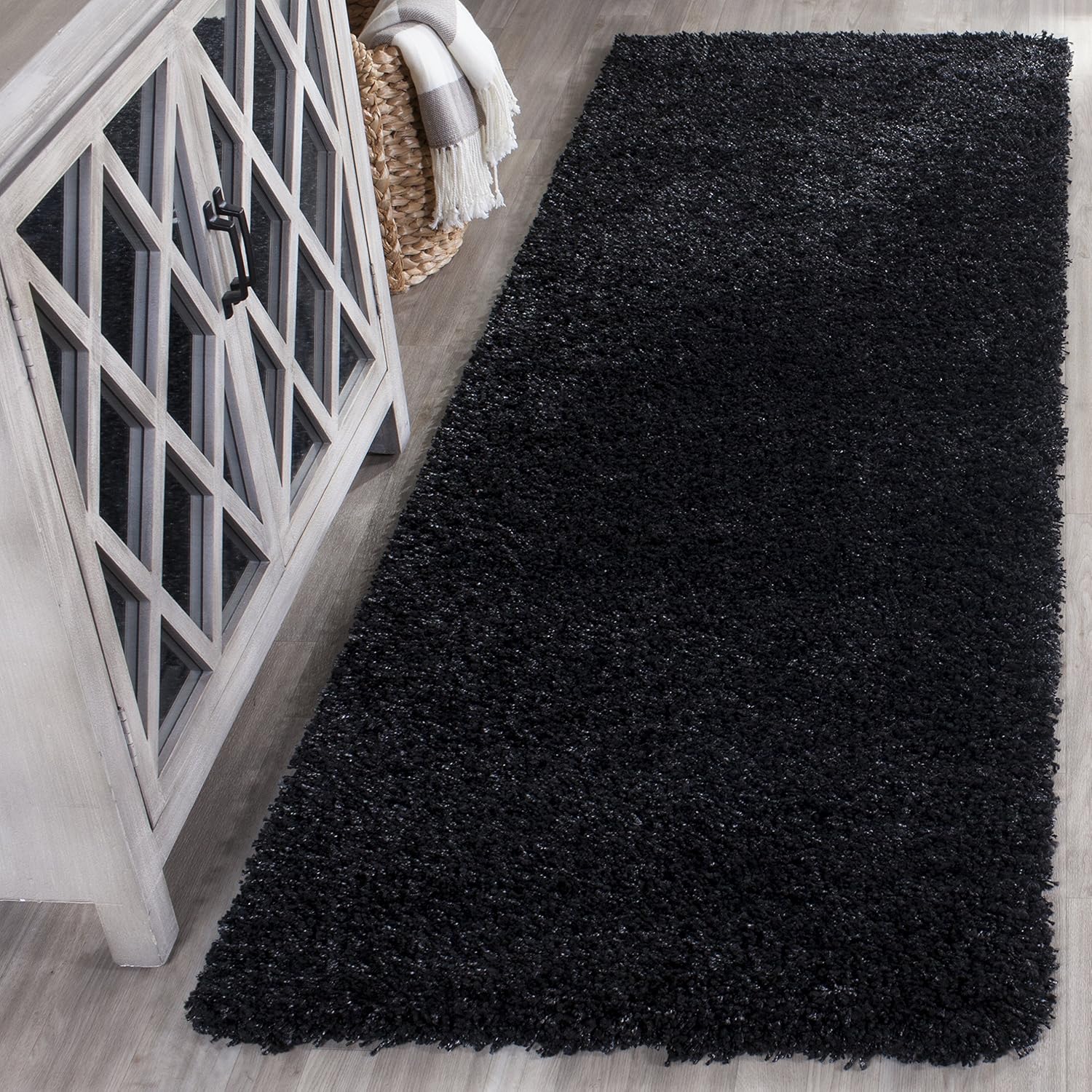 SAFAVIEH California Shag Runner Rug - Plush & Easy to Clean
