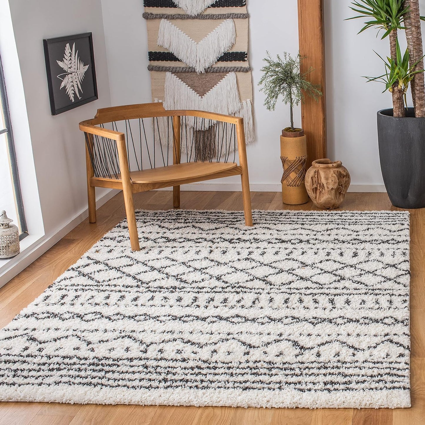 SAFAVIEH Arizona Shag Collection Accent Rug - Stylish & Durable