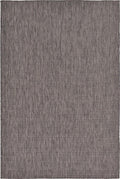 Unique Loom Casual Transitional Solid Heathered Indoor/Outdoor Rug - 6