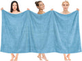 40x80 Oversized Cotton Bath Sheet Sky Blue - Heavyweight 600 GSM