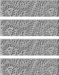 Bungalow Flooring Waterhog Stair Treads (Set of 4) - Durable