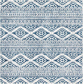 SAFAVIEH Tulum 6ft 7in Square Rug - Moroccan Boho Tribal Style