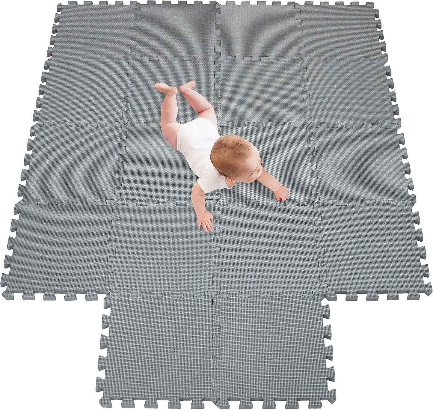 meiqicool Foam Play Mat for Kids Yoga and Exercise Fun