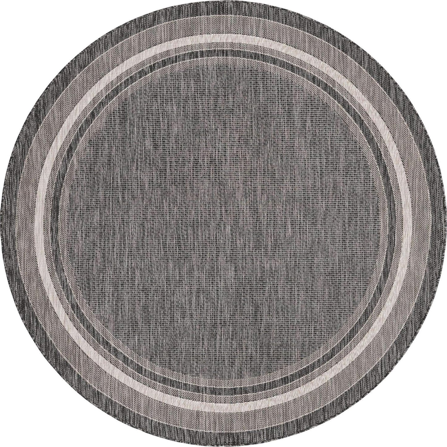 Unique Loom Outdoor Border Collection Area Rug - Soft Border