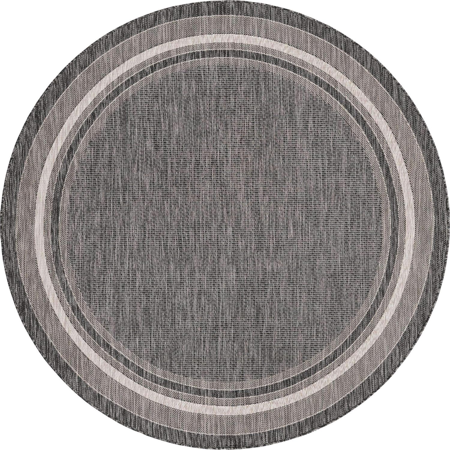 Unique Loom Outdoor Border Collection Area Rug - Soft Border