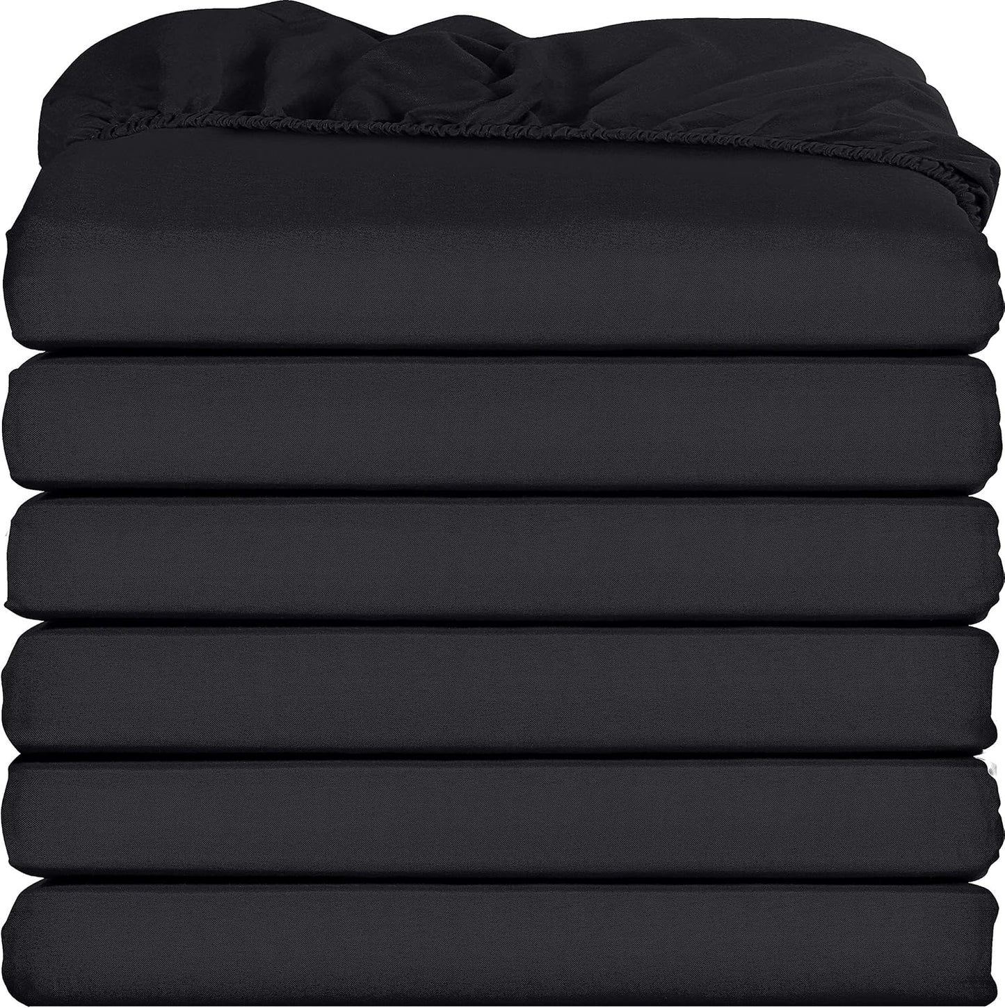 Utopia Bedding Queen Fitted Sheets - Soft Microfiber Pack of 6