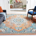 SAFAVIEH Madison Area Rug 9 ft x 12 ft - Durable Boho Medallion
