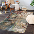 Lahome Modern Abstract Area Rug - Soft Non-Slip 3x5 Mat