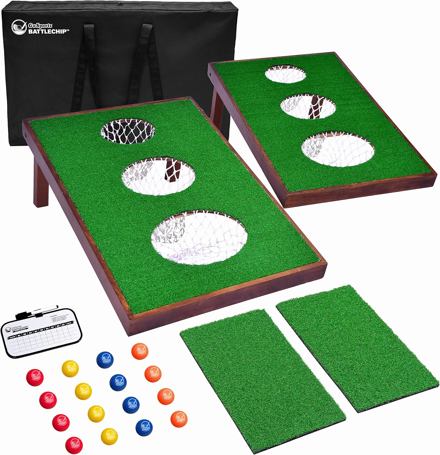 GoSports BattleChip Golf Game - Perfect Your Aim Anywhere!
